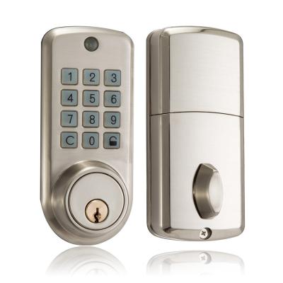 China Wooden Door Smart Lock Key, Password, Smart Digital Door Lock zu verkaufen