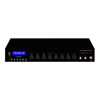 China Yes THANKS - 60U USB FM BT Digital Sound Processor Amplifier Karaoke Mp3 Mixer Stereo Mixing Amplifier for sale