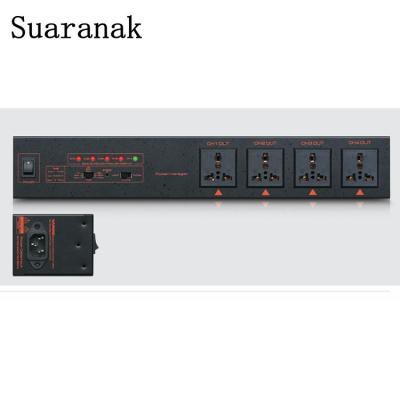 China No Suarak K-804 Power Sequencer Power Supply Professional Audio High Quality Controller Sequencer for sale