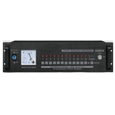 China CG-1200S No 8 Channel Professional Audio Power Sequencer Power Sequence Controller for sale