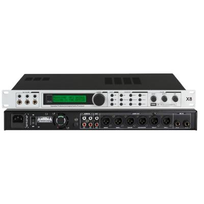 China Wholesale Professional No Processor X8 Digital Audio Effector For Stage ktv for sale