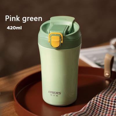 China WITH LID Leakproof Stainless Steel Vacuum Insulated Double Wall Winter Thermal Coffee Mug with Lid for Travel Office for sale