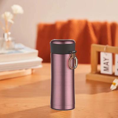 China Business Sport Luxury Sublimation Vacuum Insulated Double Wall Stainless Steel Water Bottle with Tea Infuser and Handle for sale