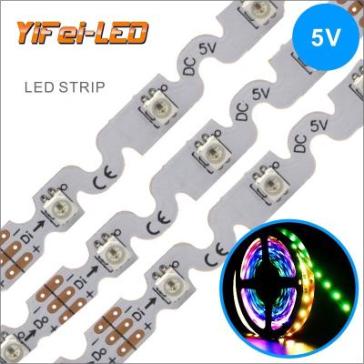 China 1 LED lamp with resin light source household mini word lamp soft strip 2812 word light flexible s-type full color light patch for sale