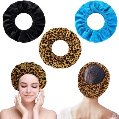 China European and American Elastic Wrap Terry Cloth Hair Band Women's Head Wrap Headband Hair Style Holder Head Wrap Stretch Cloth for Makeup Wash Cosmetic for sale