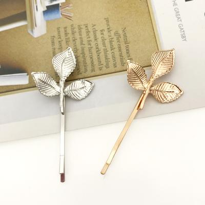 China Fashion Metal Clip Accessories Cut Pearl Handmade Hair Pins Girls Hair Clips Women Shape Hair Clip For Party Wedding for sale