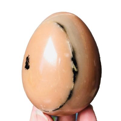 China SunStone Wholesale Natural Healing Shape Europe Egg Crystal Egg Crafts For Gifts for sale