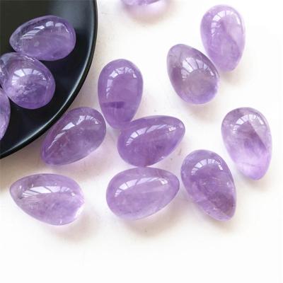 China Wholesale Europe Crystal Gifts Amethyst Crystals Carved Amethyst Egg for sale