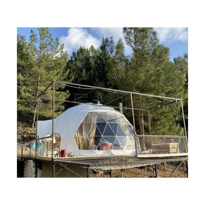 China Water Proof DIY Glamping Geodesic Dome Tent Insulated Waterproof PVC Domes House for sale