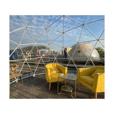 China Easily Assembled Outdoor 4m Clear Snow Dome Garden Dome Igloo For Restaurants for sale