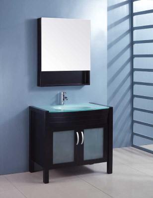 China High Quality Environmental Friendly Plywood Mirror Bathroom Vanity With Mirror for sale