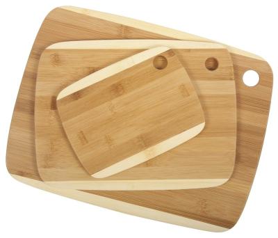 China Sustainable Bamboo  Cutting Board  New Star Food Service 3 Piece Bamboo Cutting Board Set for sale