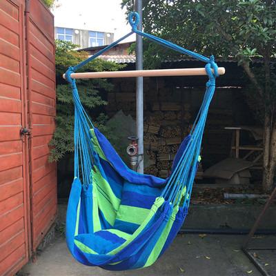 China Contemporary Portable Garden Swing Hammock Chair Patio Canvas Swing Hammock Chair (No Pillow Included) for sale