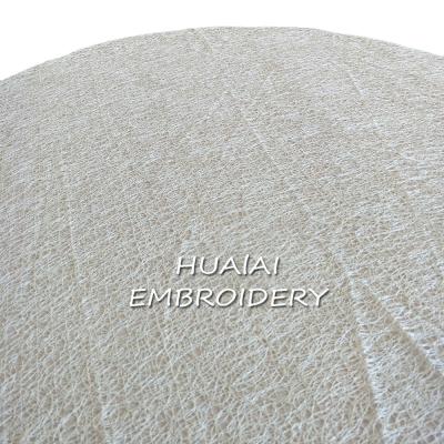 China DURABLE White Polyester Table Covering Fabric Wedding for sale