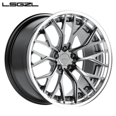 China ALLOY LSGZL forged aluminum alloy wheel use T6061 for bmw e30 f10 f30 m x3 x5 f15 328i 6 alloy wheel rims for sale