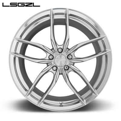 China Aluminum LSGZL customized forged alloy wheels 18 19 20 21 22 23 24 inch alloy aluminium Wheel car alloy wheel rim for sale