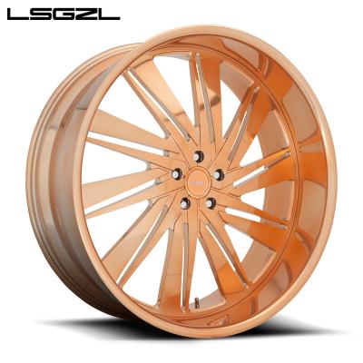 China LSGZL Aluminum Forged Aluminum Alloy Wheels Can Be Customized Into 18 19 20 21 22 23 24 Inch Alloy Wheels Car Wheels for sale