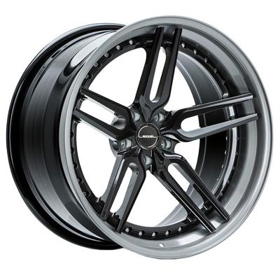 China 17 18 19 20 21 22 23 24 inch aluminum forged wheels aviation aluminum alloy car wheels 6061 for sale