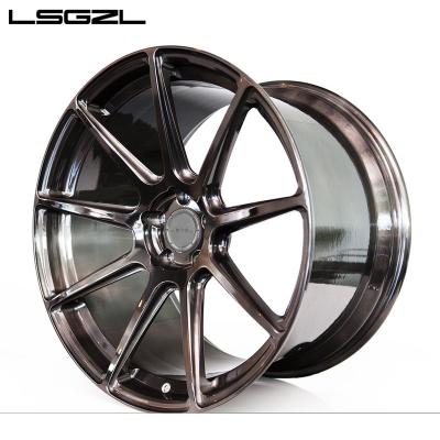 China LSGZL#5217d ALLOY new design custom forged wheels 16-24inch 6061 aluminum t6 alloy wheel 5x130 5x112 for sale