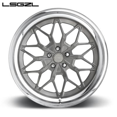 China Car wheel aluminum alloy aluminum forged material 18 19 20 21 22 23 24 dimensions can be customized rim alloy wheel for sale