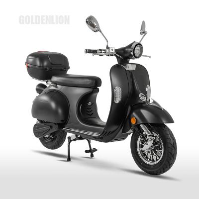 China Goldenlion EV2000 Two-Wheel Vintage Unisex Motorcycle Electric Scooters Kit Eec 2000W 45km/h for sale