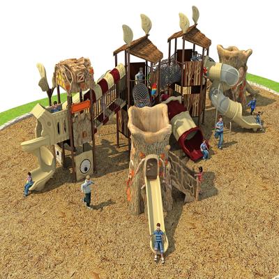 China Kindergarten Theme Antique Animal Kids Outdoor Playground for sale