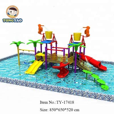 China Fiberglass And Galvanized Tube Water Park Water Park Business for sale