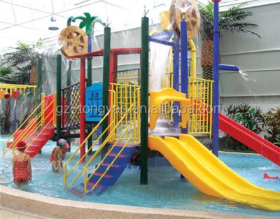 China Fiberglass And Galvanized Tube Best Price Above Ground Swimming Pools Fiberglass Water Slide For Sale for sale