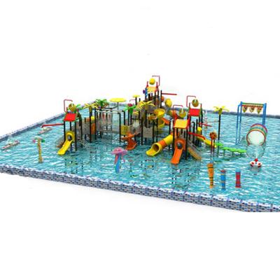 China Fiberglass And Galvanized Big Tube Aqua Park Outdoor Water Park Equipment Slide In Guangzhou for sale