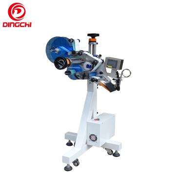 China Automatic Food Assembly Line Flat Label Machine Head Label Applicator for Box Book Case Brochure for sale