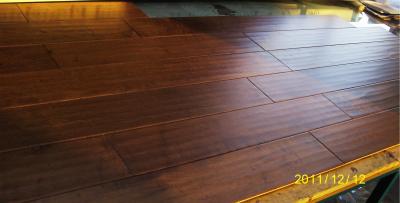 China American Hickory Engineered Flooring handscraped and Distressed Surface for sale