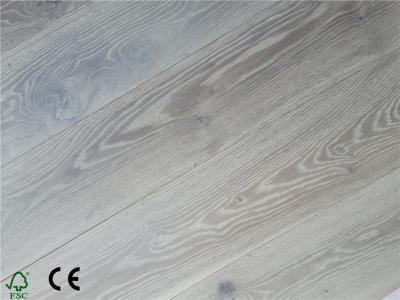 China Oak Engineered Flooring, Brushed,chemical treated for sale