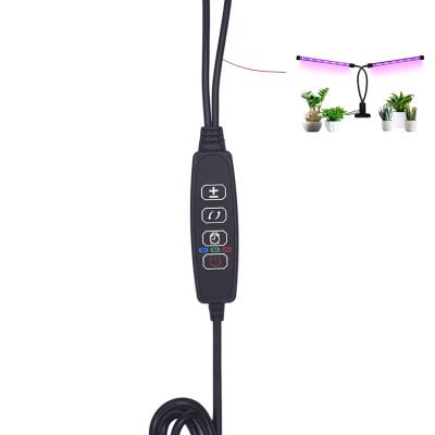 China Lamps and Lanterns Moving Light 5V 12V Usb Cable with Color Dimmer Power Timer Plant Lamp On/Off Switch for sale