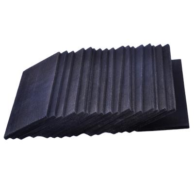 China Shell Wholesale Pure Black basswood pencil slats for making standard pencil for sale