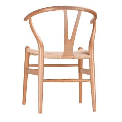 China Perfect Mid Century Replicated Manufacturer Of Beech Wood Wishbone Kitchen And Dining Chairs for sale