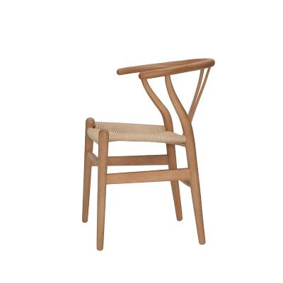 China Mid Century Modern Hans Wegner Design Perfect Duplicate Dining Chair In Beech Wood for sale