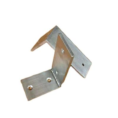 China Furniture Hardware Hot Dip Galvanized Steel Angle Iron Unistrut Corner Frames 2 Hole Steel Rafter for sale