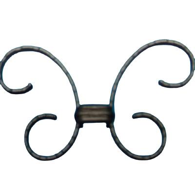 China ECO FRIENDLY flowers and wrought iron sheets with high quality and modern designs aluminum parts for house door and railings for sale