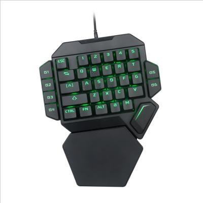 China Palm Rest K50 Mini Gaming Keypad For PC PS4 Xbox Gamer One-Handed Game Mechanical Keyboard for sale