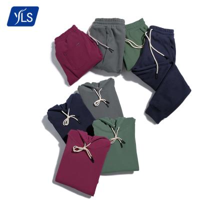 China YLS Wholesale Mens Breathable 2 Piece Tracksuit Stretching Joggers Wear Custom Fitted Tracksuits Sweatsuits For Men for sale