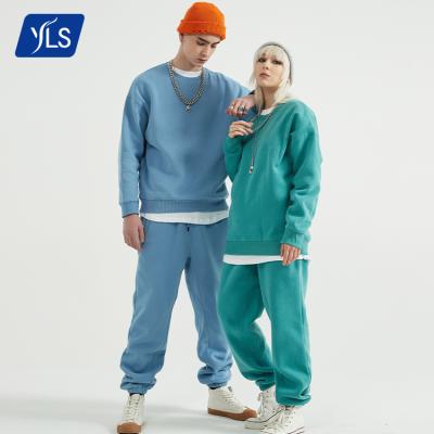 China YLS RTS Products Breathable China Factory Mens Two Pieces Hoodie And Tracker Sweat Suits Set Tracksuits for sale