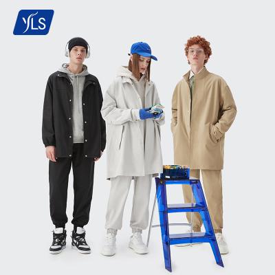 China YLS QUICK DRY New Arrival Anorak Set Unisex Street Wear Jogger Suits Solid Color Trotter Pant Jacket Set for sale