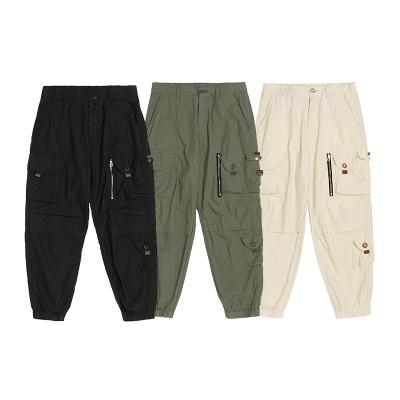 China YLS Wholesale Empty Jogger Anti-pilling Cargo Pants Hiphop Streetwear Pants Cotton Harem Panties For Men for sale