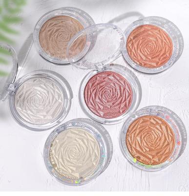 China Private Label Dye Rose Highlight Vendor Face Makeup Shimmer Highlighter Bar Waterproof Long Lasting Custom for sale