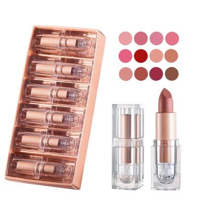 China HANDAIYAN Matte Lipstick Waterproof Non-stick Cup Velet Sweatproof Long-lasting Beauty Lip Makeup for sale