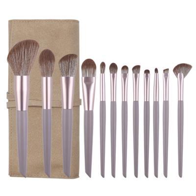 China Angular Blush Makeup Set Brush Women Cosmetic Powder Eyeshadow Foundation Blush Blending Beauty Make Up Tool for sale