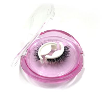 China Glue Free Natural Self-adhesive False Eyelashes Natural Self-adhesive Simulation Glue Super Soft Single Long Lasting Eyelashes for sale