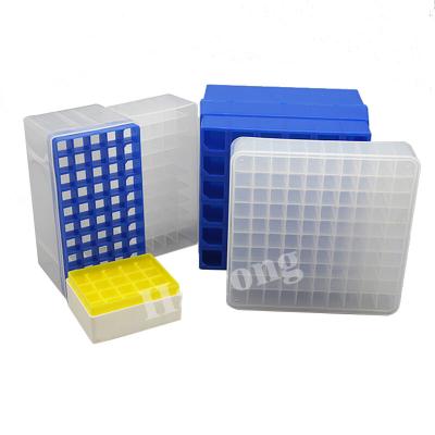 China Medical Consumables Multiwell Cryovial Storage Boxes Made In China Digital Indexing Centrifuge Boxes for sale