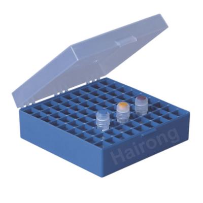 China Medical Consumables Wholesale Multiwell Cryovial Storage Boxes Digital Indexing China Cryovial Boxes Manufacturer for sale