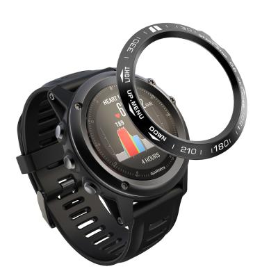 China For Garmin Fenix ​​Adhesive Bezel Ring For Garmin Fenix ​​3/3 Hour 3/3 Hour Stainless Steel Styling Frame Anti-scratch Protective Case Cover for sale